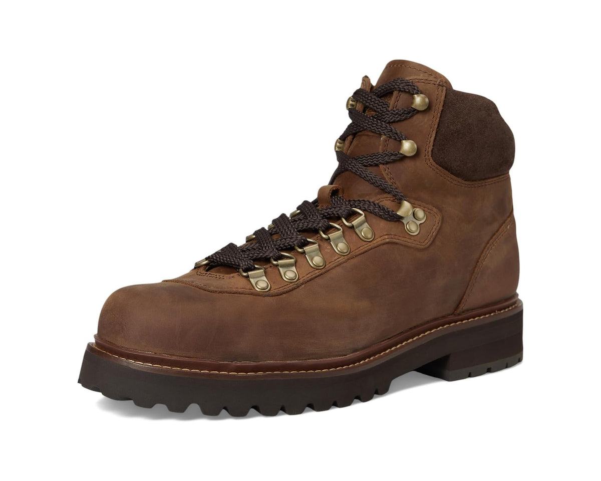 Men's Polo Ralph Lauren Alpine Leather Trail Boots Deep Saddle Tan
