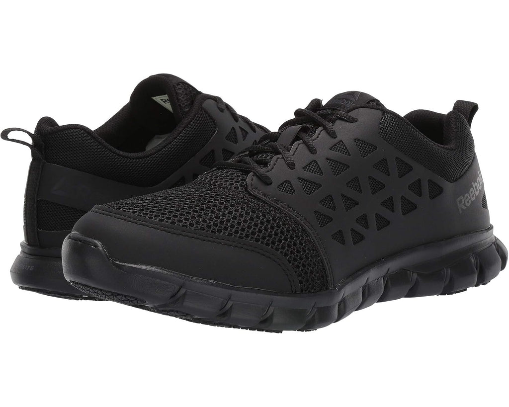 Men's Reebok Work Sublite Cushion Work - RB4035 Soft Toe SD Black