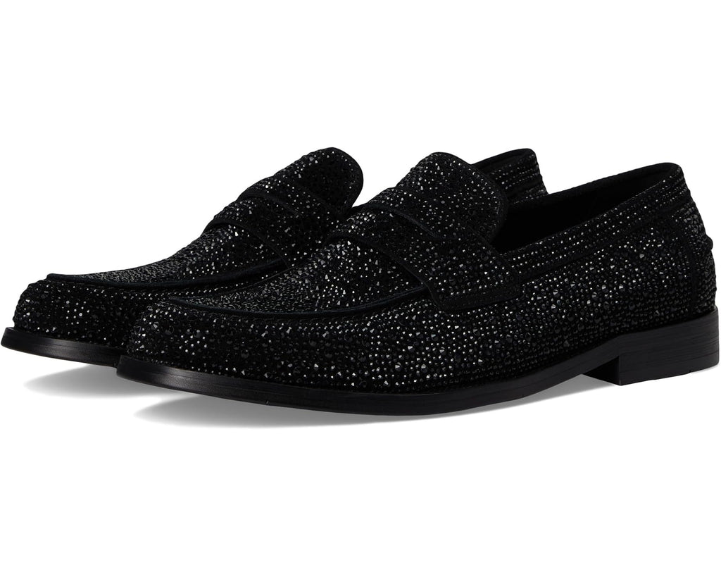 Men's Steve Madden Natan-R Black Rhinestones
