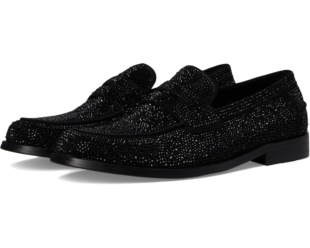 Men's Steve Madden Natan-R Black Rhinestones