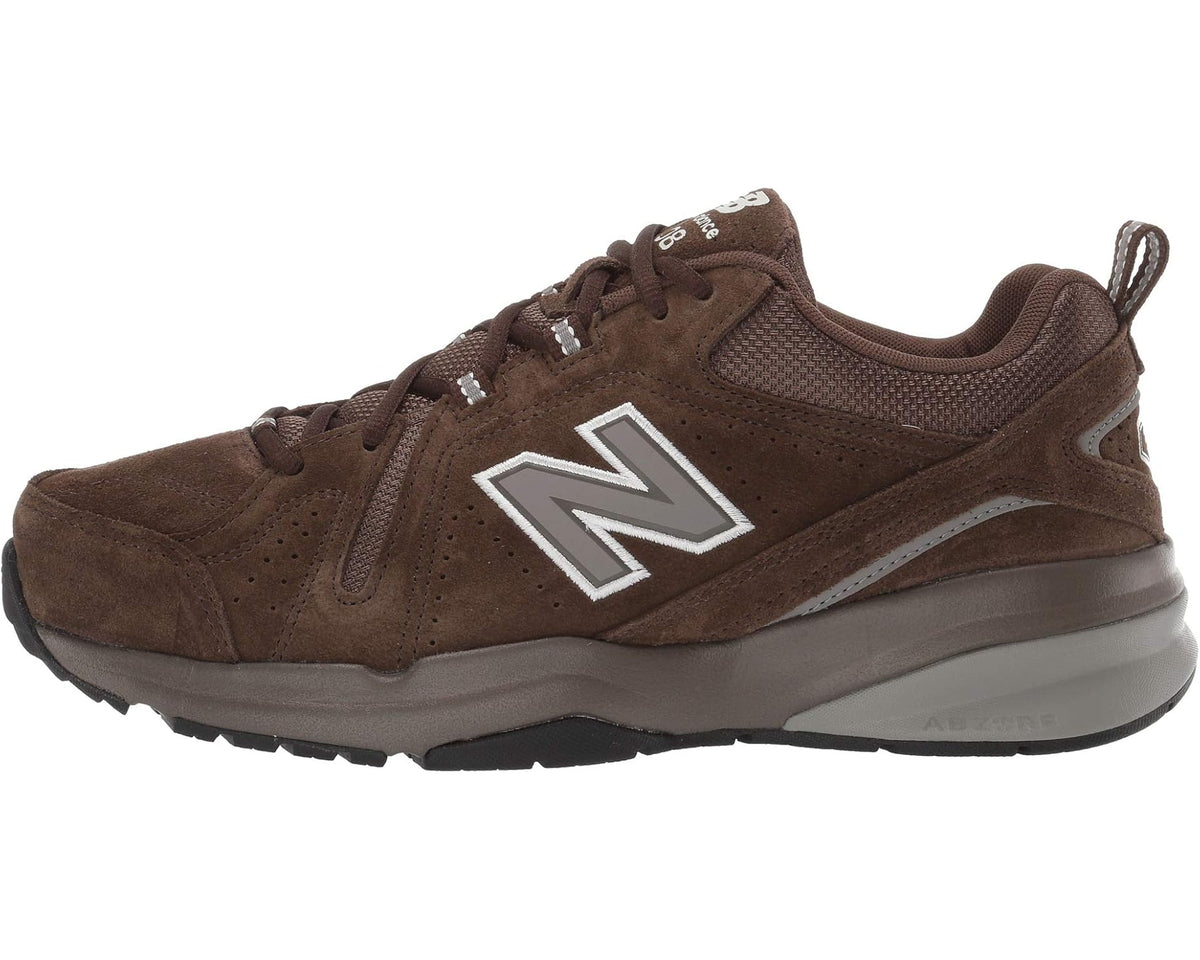 Men's New Balance 608v5 Chocolate Brown/White