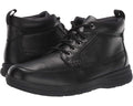 Men's Nunn Bush Cam Moc Toe Boot Black Tumbled