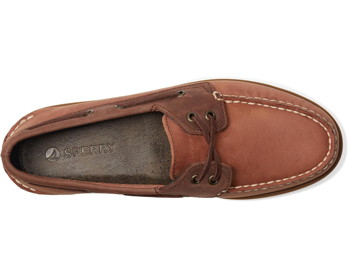 Men's Sperry Authentic Original 2-Eye Double Sole Brown Multi