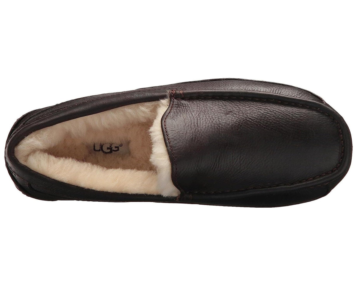 Men's UGG Ascot Leather Dark Spice