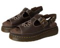 Unisex Dr. Martens Dunnet Flower Kelp Brown