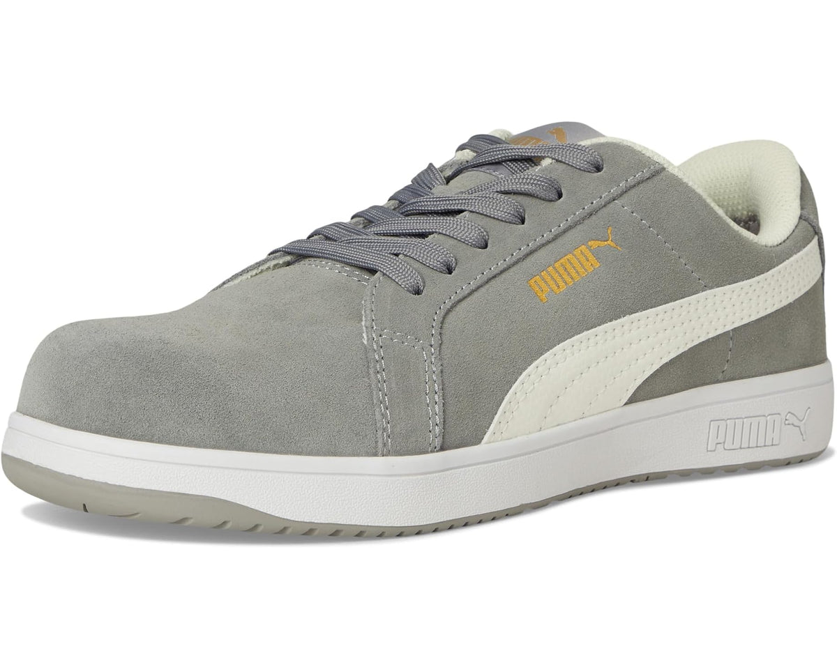 Men's PUMA Safety Iconic Suede Low ASTM SD Grey/White