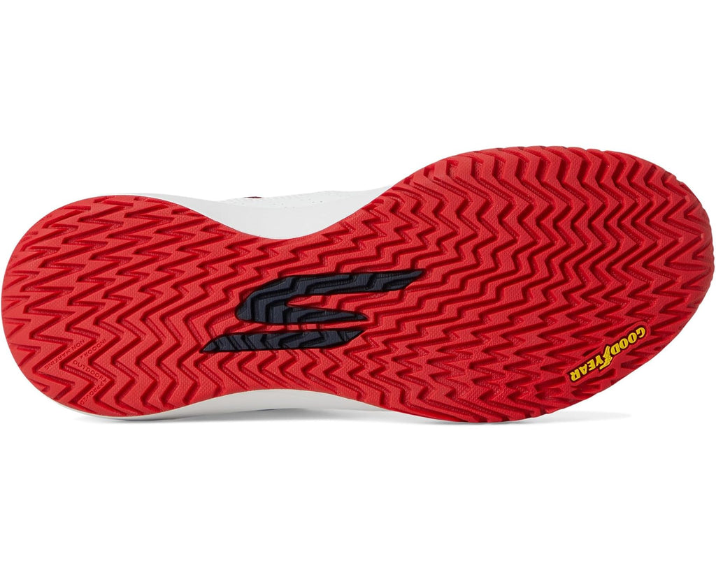 Men's SKECHERS Skechers Viper Court Rally White/Navy/Red