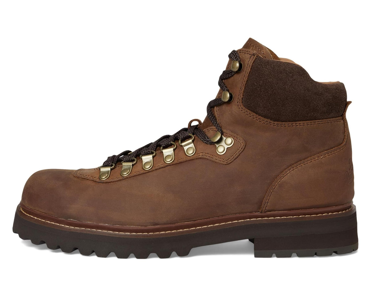 Men's Polo Ralph Lauren Alpine Leather Trail Boots Deep Saddle Tan