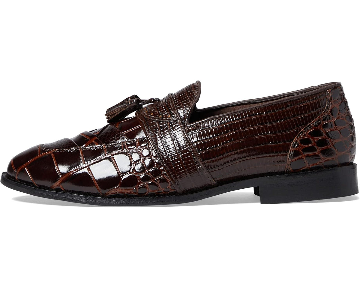 Men's Stacy Adams Santana II Tassel Slip-On Cognac
