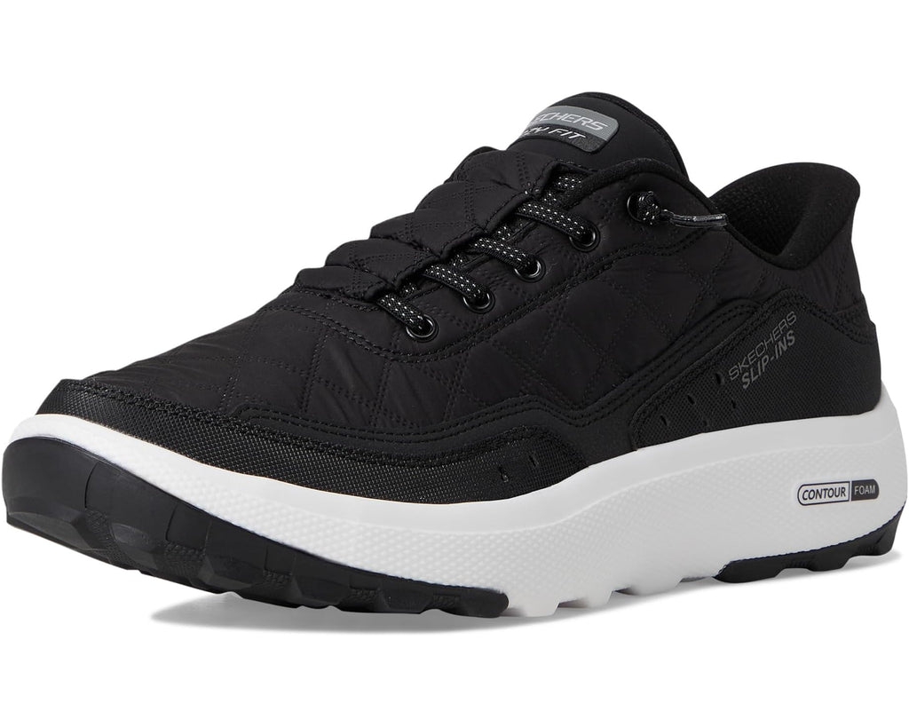 Men's SKECHERS Urban Explore Cozy Fit Hands Free Slip-in Black/White