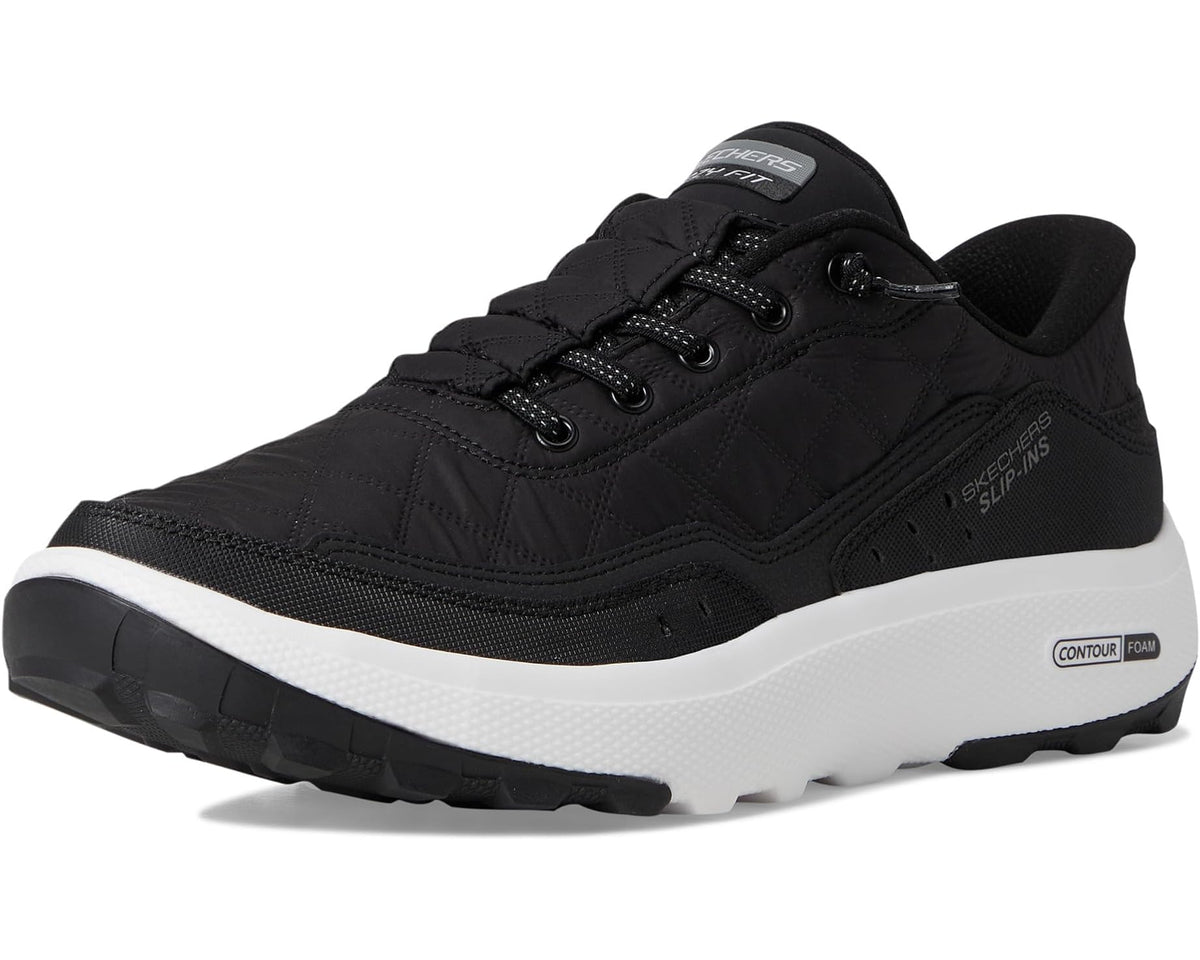 Men's SKECHERS Urban Explore Cozy Fit Hands Free Slip-in Black/White