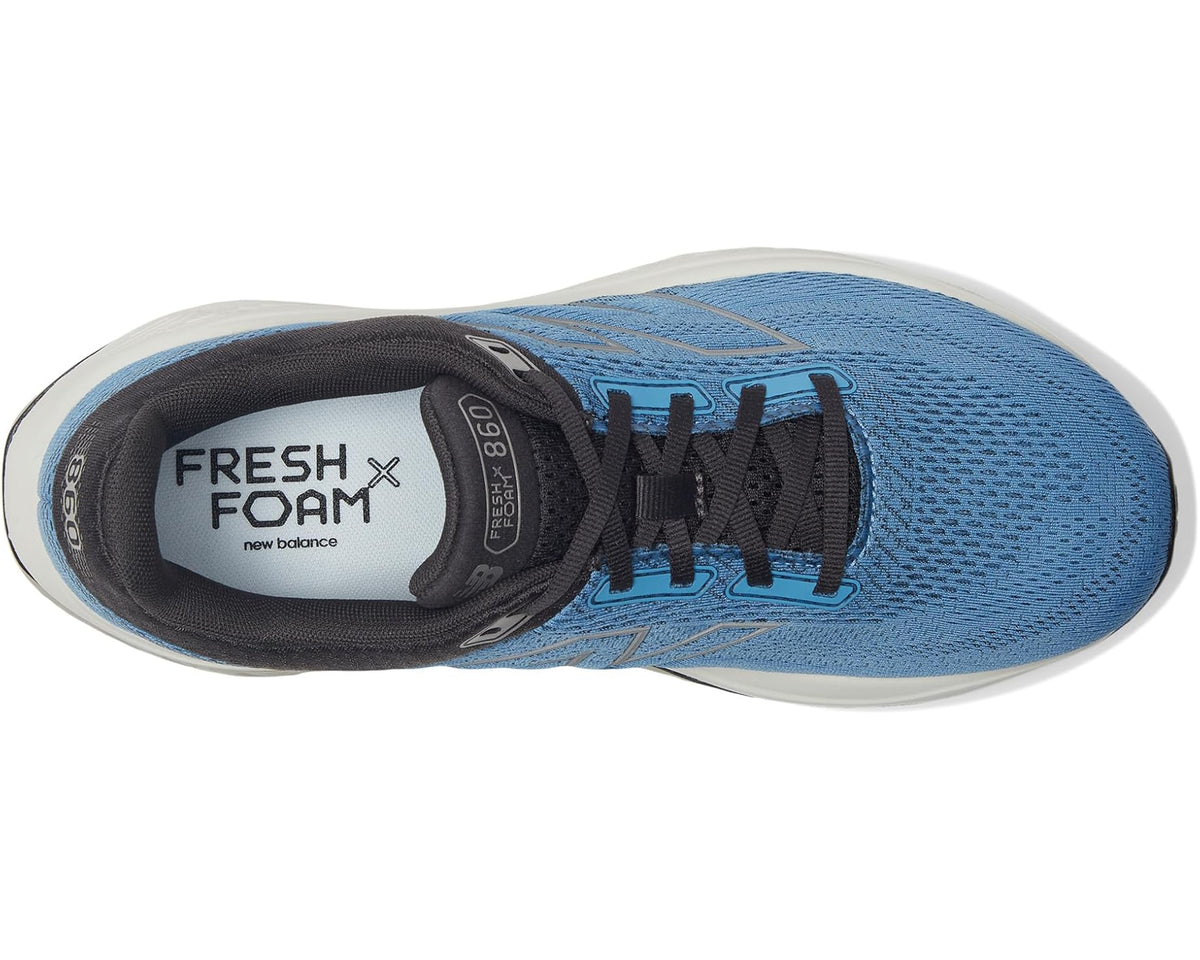 Men's New Balance Fresh Foam X 860 v14 Blue Laguna/Black Cement/Grey Matter