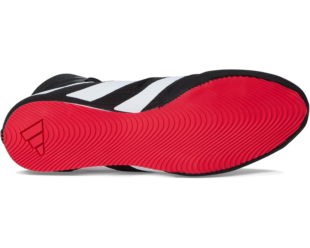 Unisex adidas Box Hog 4 Black/White/Pure Ruby