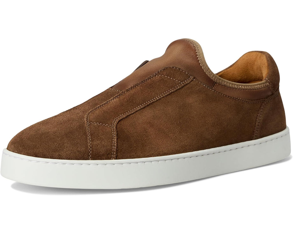 Men's Magnanni Leve Slip Taupe Suede