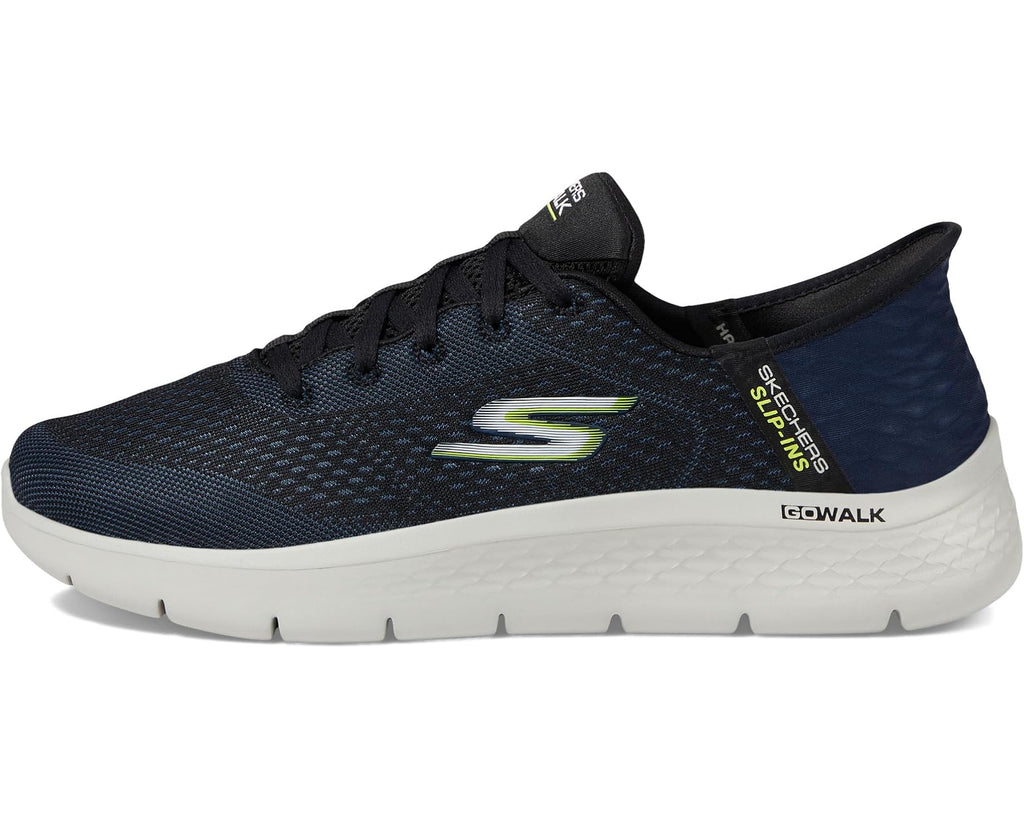 Men's SKECHERS Performance Go Walk Flex - New World Hands Free Slip-Ins Navy/Lime