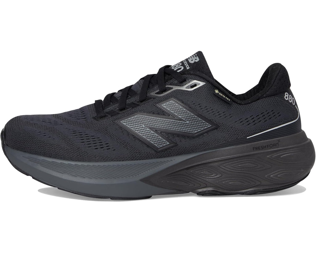 Men's New Balance Fresh Foam X 880 v15 GORE-TEX® Black/Castlerock/Silver Metallic