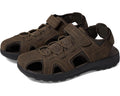 Men's Nunn Bush Huck Sport Closed Toe Fisherman Sandal Brown