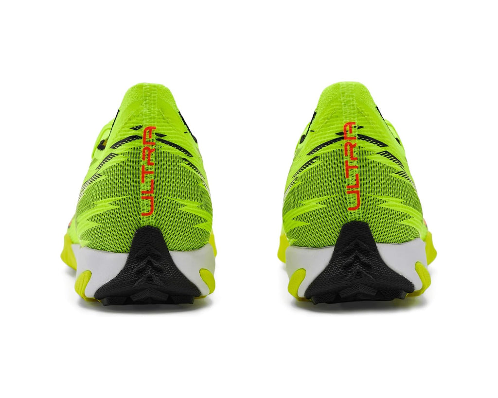 Men's PUMA Ultra 6 Match Turf Trainer Soccer Cleats Yellow Alert/Black/Glowing Red/Lime Squeeze