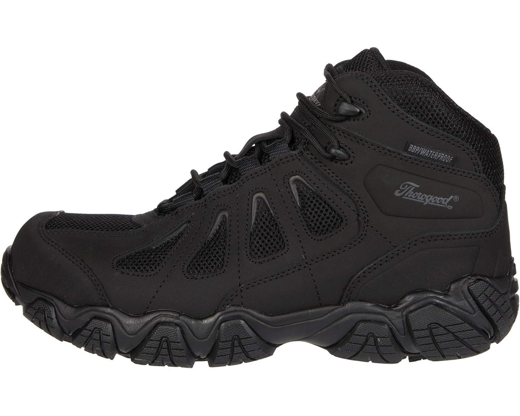 Men's Thorogood Crosstrex Mid Waterproof Comp Toe Black