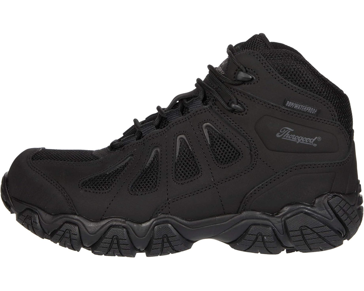 Men's Thorogood Crosstrex Mid Waterproof Comp Toe Black
