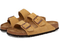 Unisex Birkenstock Arizona - Suede (Unisex) Latte Cream