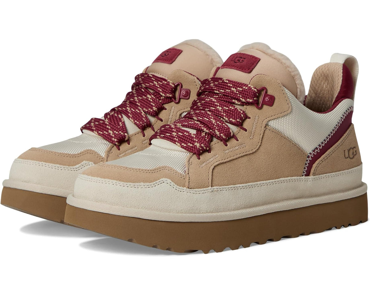Men's UGG Lowmel Driftwood/Biking Red