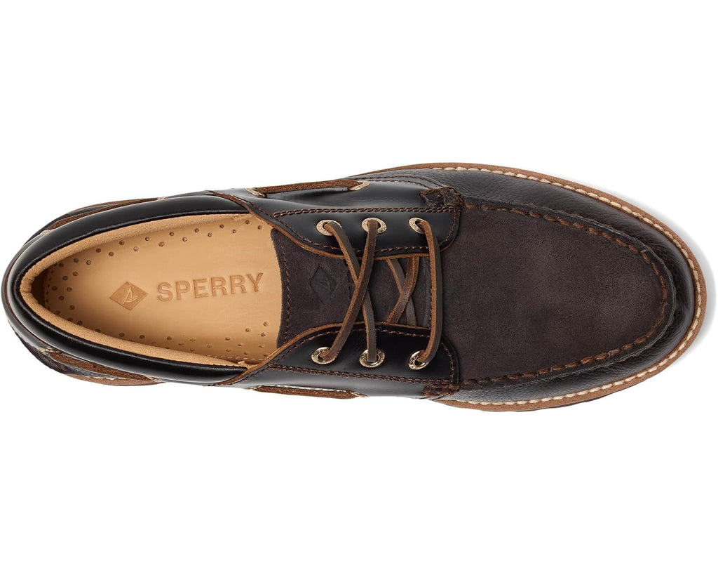 Men's Sperry Newton 3 Eye Dark Brown