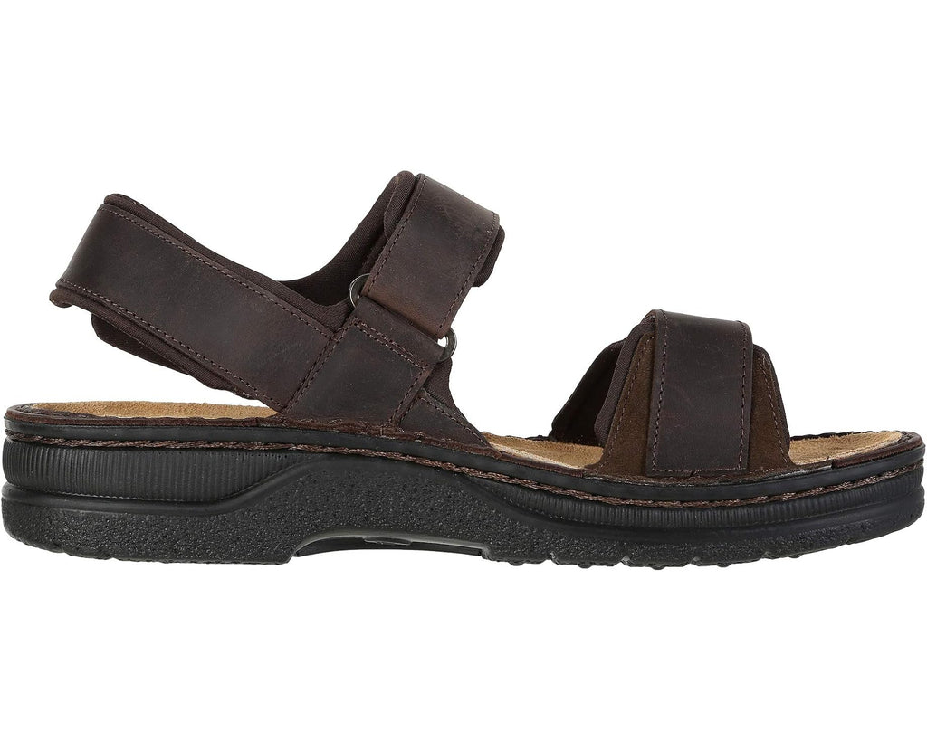 Men's Naot Arthur Crazy Horse Leather/Hash Suede