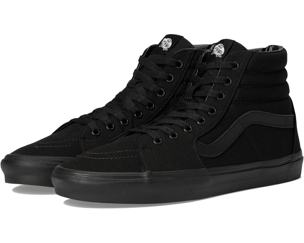 Unisex Vans SK8-Hi Wide Canvas Black/Black
