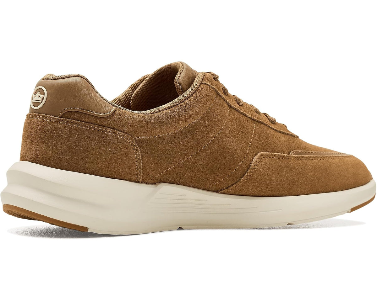 Men's Peter Millar Journeyman Suede Sneaker Dark Jute