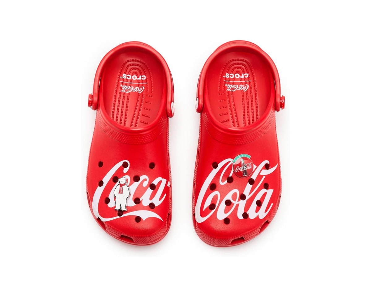 Unisex Crocs Classic Coca-cola Clogs Coca-cola