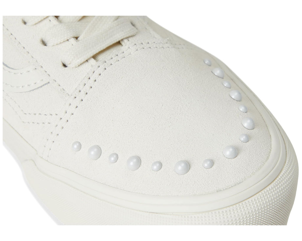 Unisex Vans Old Skool Platform Pearls Marshmallow