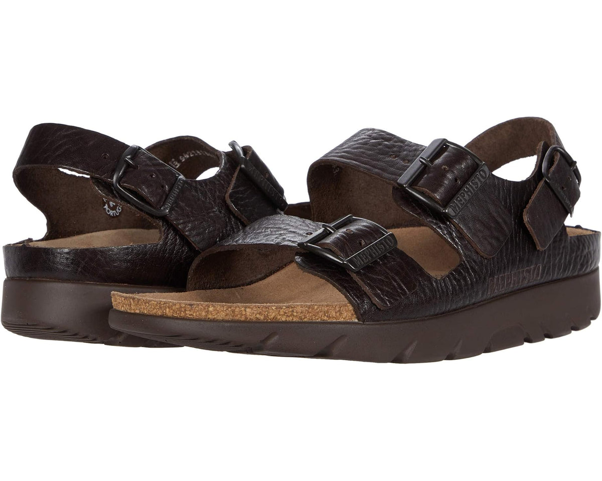 Men's Mephisto Zeus Dark Brown Buffalo