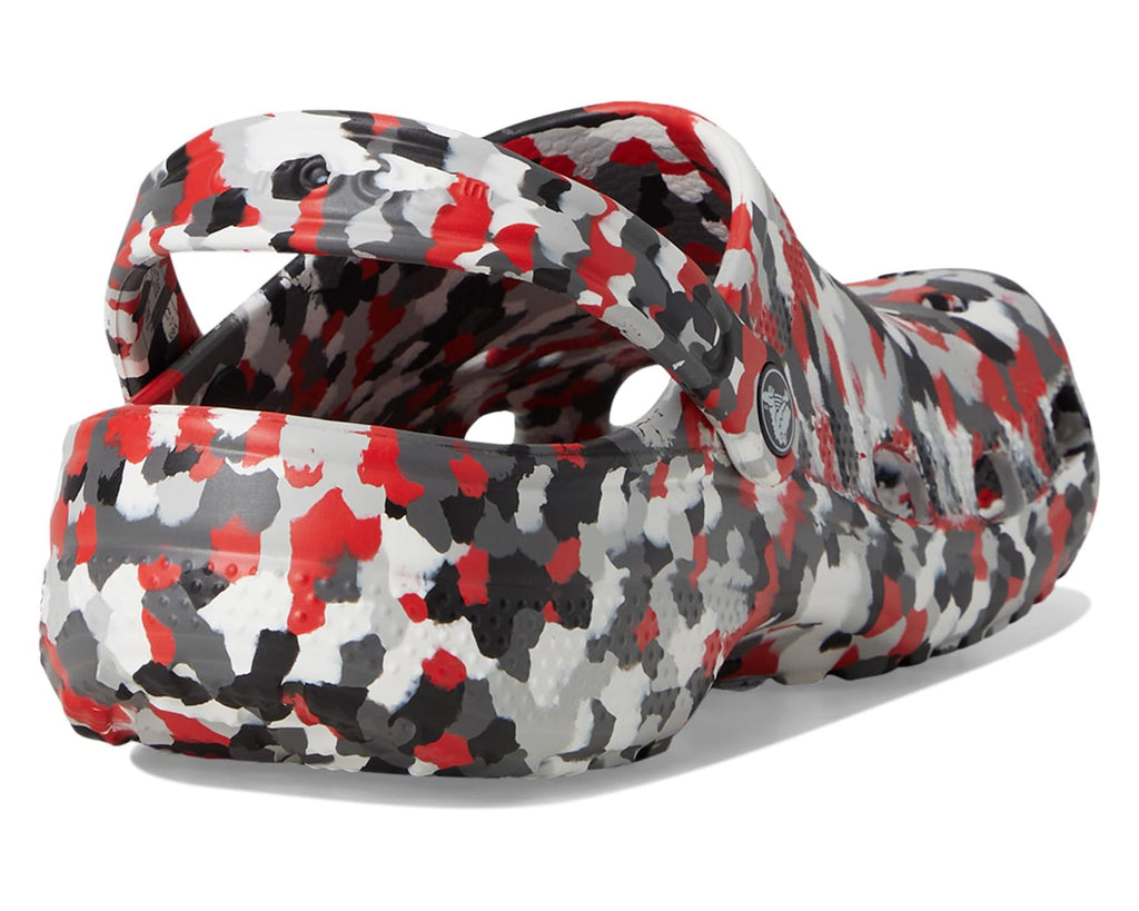 Unisex Crocs Classic Graphic Clogs Red/Multi