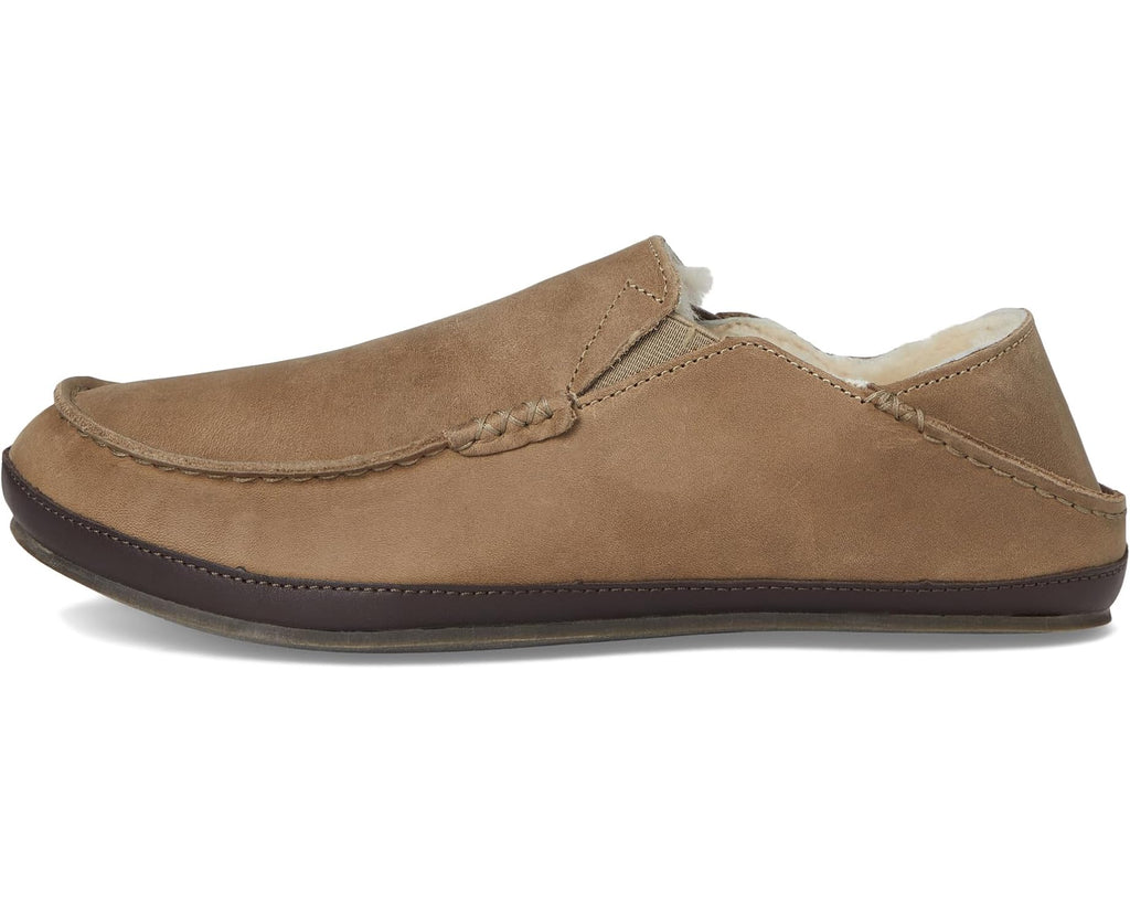 Men's OluKai Moloa Slipper Clay/Dark Java