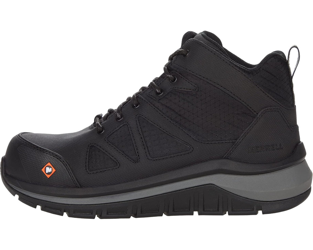 Unisex Merrell Work Fullbench Speed Mid CF Black