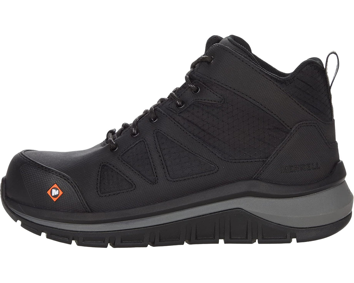 Unisex Merrell Work Fullbench Speed Mid CF Black