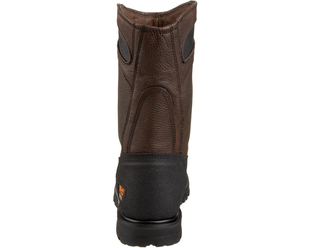 Men's Timberland PRO Powerwelt Pull-On Steel Safety Toe Rancher Brown
