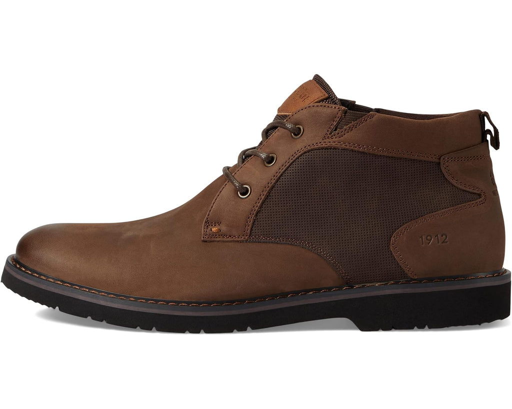 Men's Nunn Bush Denali Plain Toe Chukka Brown Crazy Horse