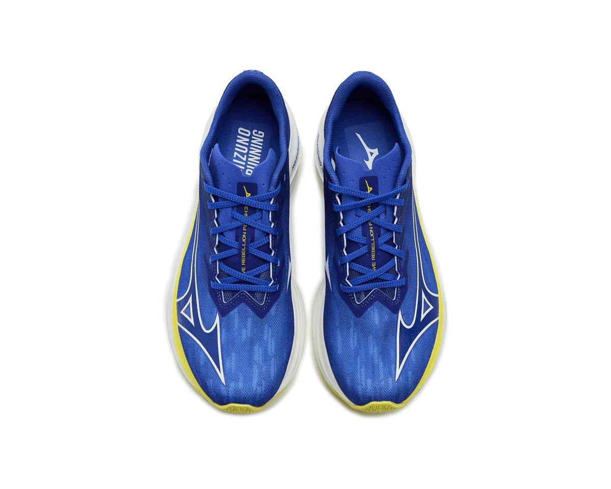 Men's Mizuno Wave Rebellion Flash 3 Dazz Blue/Surf The Web