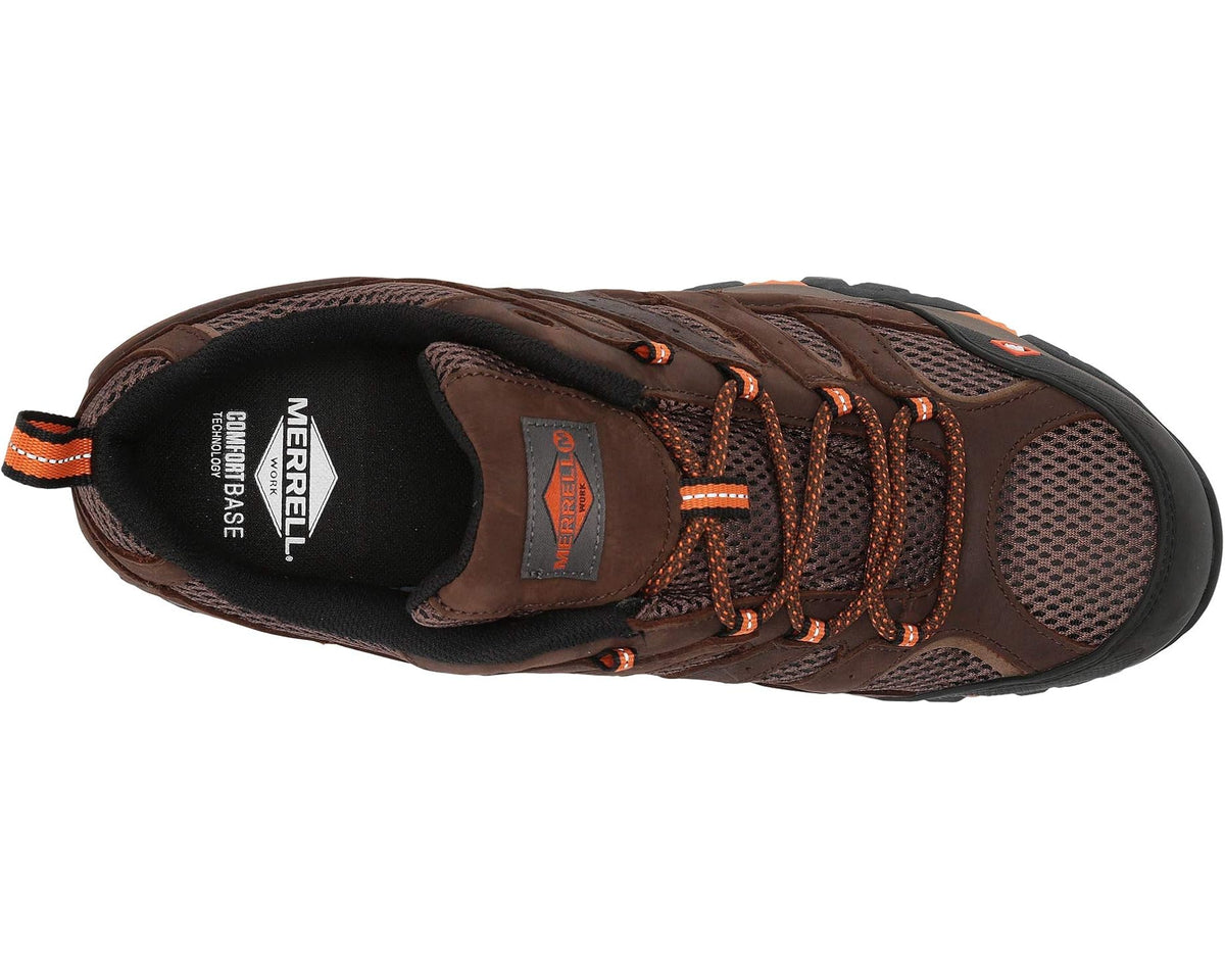 Men's Merrell Work Moab Vertex Vent Composite Toe Clay