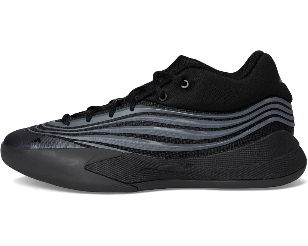 Unisex adidas Dame X Basketball Shoes Black/Iron Metallic/Lucid Blue