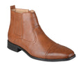 Men's Vance Co. Alex Chelsea Boot Tan Faux Leather