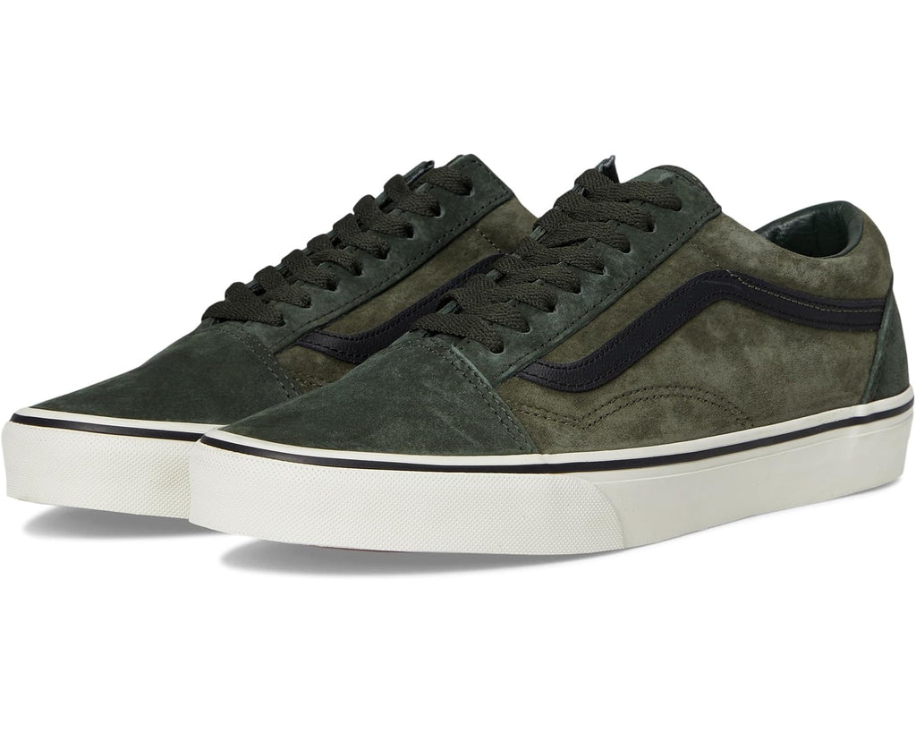 Unisex Vans Old Skool Pig Suede Green/Multi