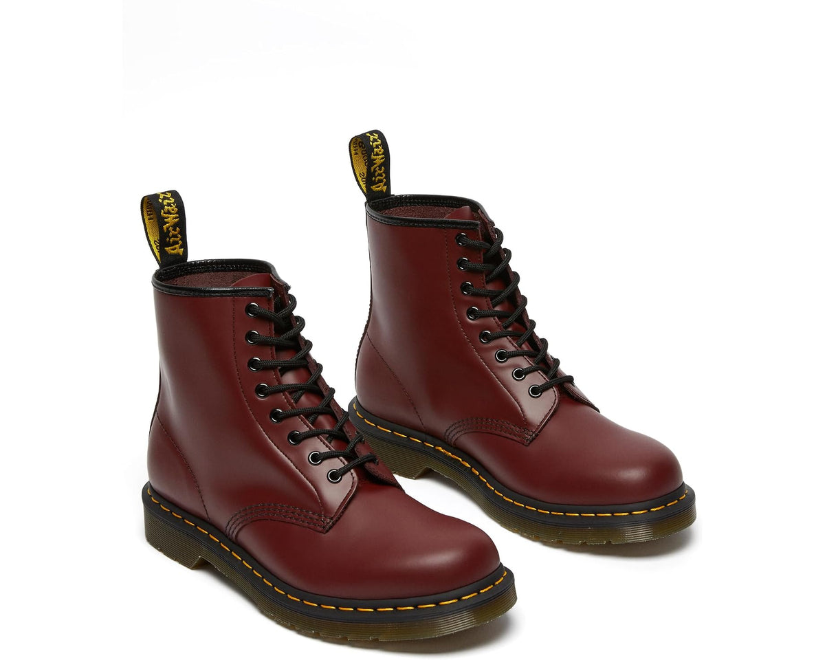 Unisex Dr. Martens 1460 Smooth Leather Boots Cherry Red Smooth