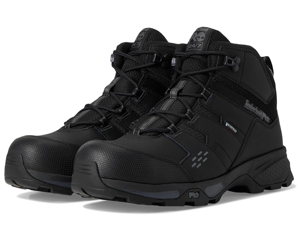 Men's Timberland PRO Switchback LT 6 Inch Composite Safety Toe Waterproof Black/Grey