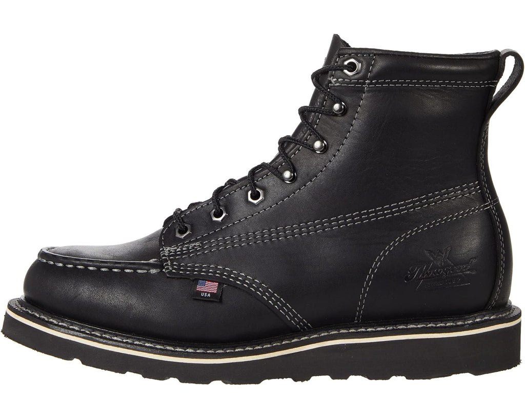 Men's Thorogood American Heritage Midnight Series 6 Moc Toe Black