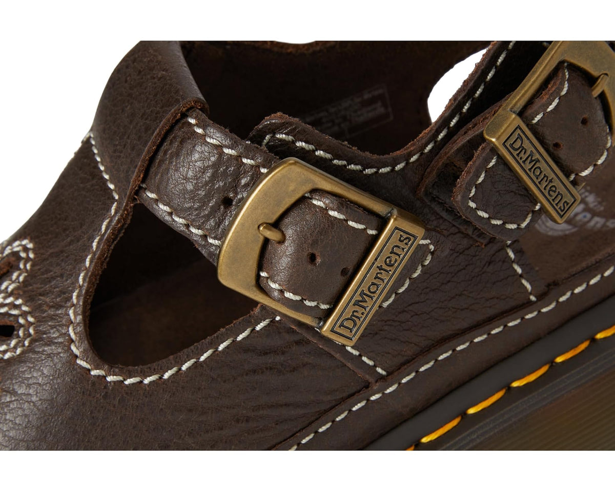 Unisex Dr. Martens Dunnet Flower Kelp Brown