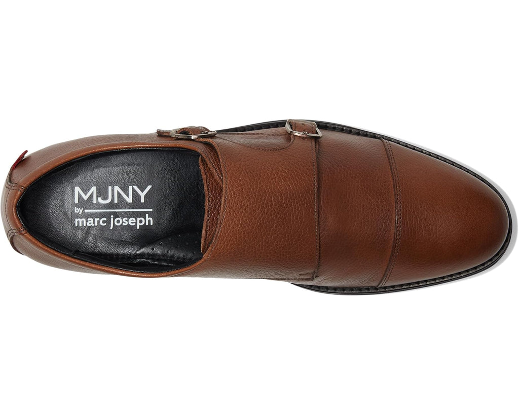 Men's Marc Joseph New York Fulton Street Cognac Grainy