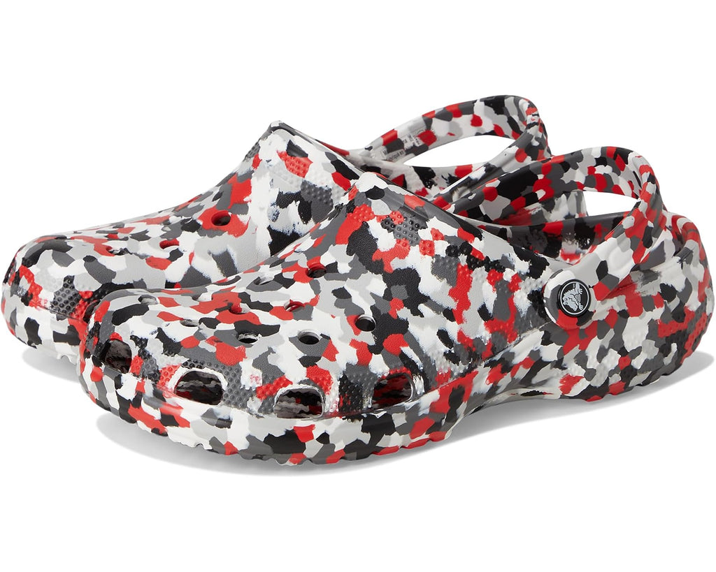 Unisex Crocs Classic Graphic Clogs Red/Multi